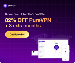 PureVPN affiliate advertisement